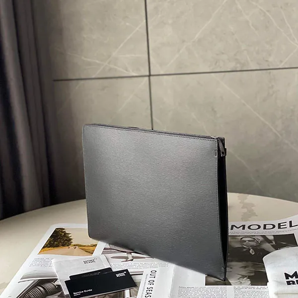 Túi Cầm Tay Nam Montblanc Westside Portfolio Briefcase 116377 Màu Đen