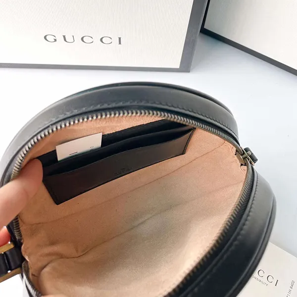 Túi Cầm Tay Nữ Gucci Black GG Marmont 2.0 Clutch Màu Đen - Túi xách - Vua Hàng Hiệu