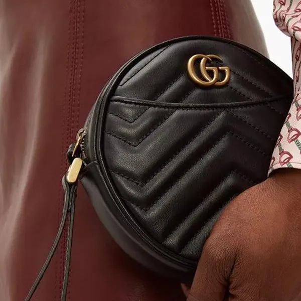 Túi Cầm Tay Nữ Gucci Black GG Marmont 2.0 Clutch Màu Đen - Túi xách - Vua Hàng Hiệu