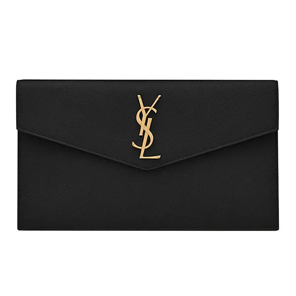 Túi Cầm Tay Nữ Yves Saint Laurent YSL Pouch Clutch Toiletry Bag Màu Đen Màu Đen - Túi xách - Vua Hàng Hiệu