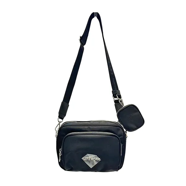 Túi Đeo Chéo LifeWork Metal Bag Black Màu Đen