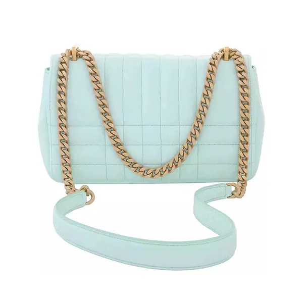 Túi Đeo Chéo Nữ Burberry Lola Bag In Quilted Nappa 8070495 Màu Xanh Mint