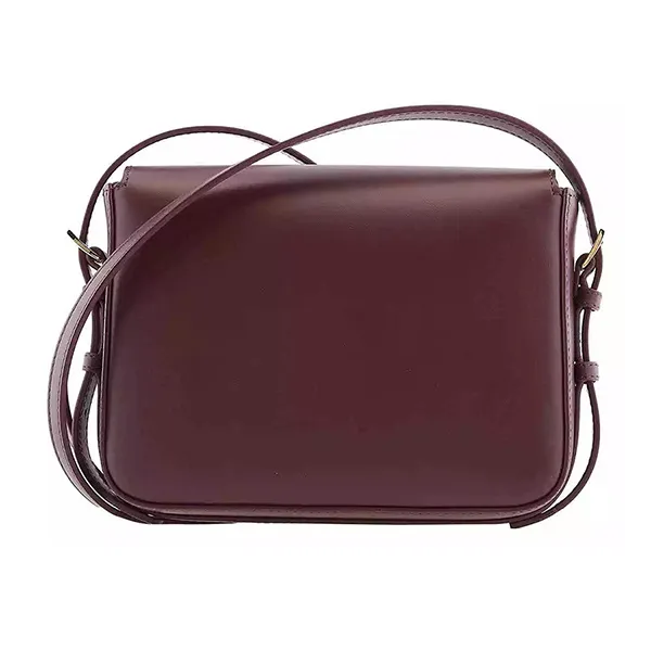Túi Đeo Chéo Nữ Burberry Oxblood Leather Small Grace Crossbody Bag 8067036 Màu Đỏ Đô