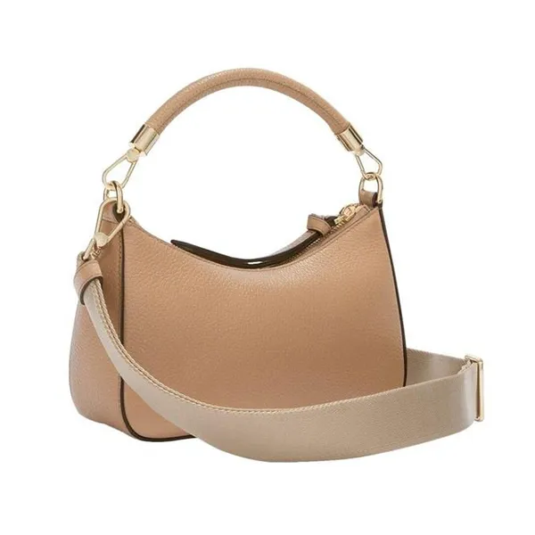 Túi Xách Tay Nữ Furla Emera Mini Handbag In Brown Màu Nâu