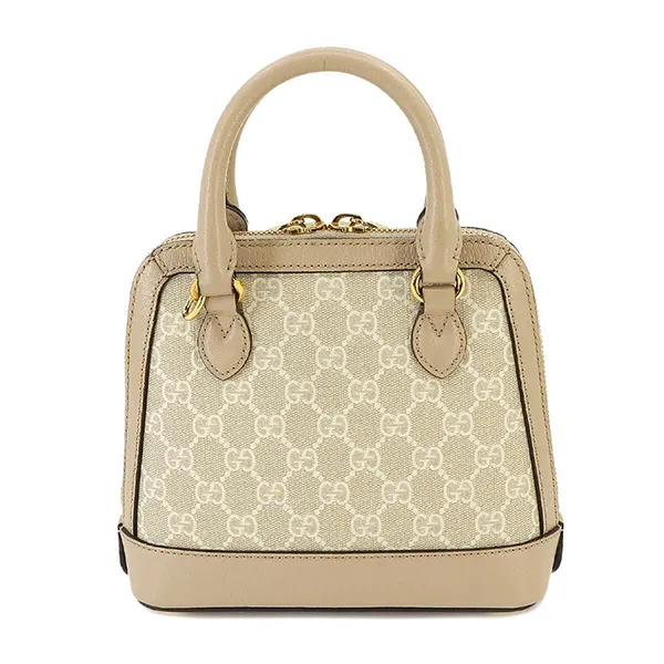 Túi Đeo Chéo Nữ Gucci Horsebit 1955 GG Supreme Hand Bag Leather Màu Beige - Túi xách - Vua Hàng Hiệu