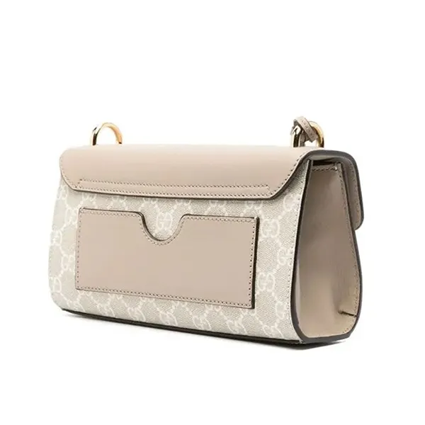 Túi Đeo Chéo Nữ Gucci Small Padlock Shoulder Bag Màu Be - Túi xách - Vua Hàng Hiệu