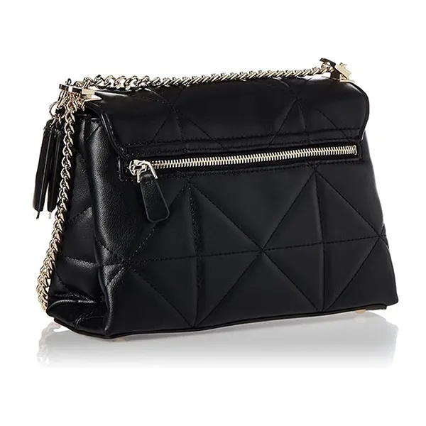 Túi Đeo Chéo Nữ Guess Bolsa Ellery Convertible Xbody Flap Màu Đen