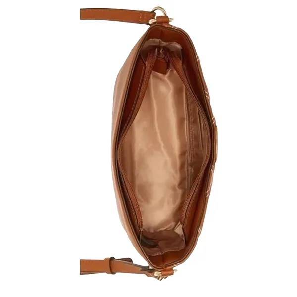 Túi Đeo Chéo Nữ Guess Boonville Crossbody Bag Màu Nâu - Túi xách - Vua Hàng Hiệu