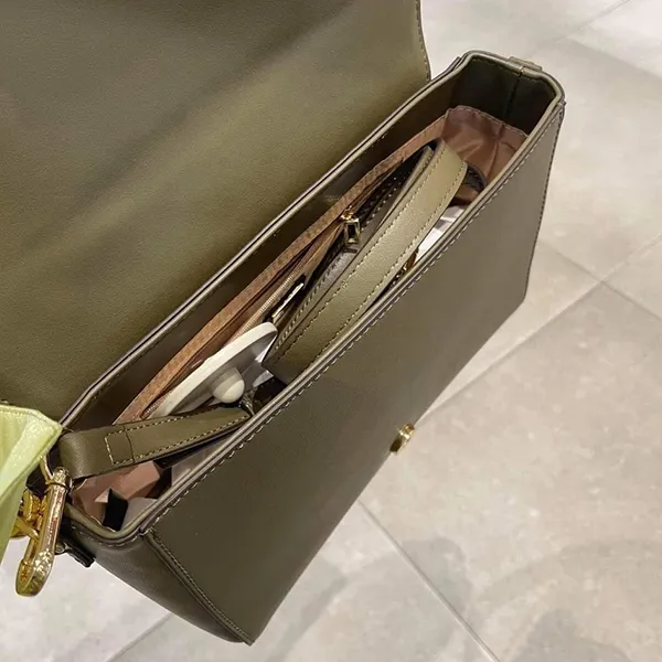 Túi Đeo Chéo Nữ Guess Elijah Crossbody Green Màu Xanh