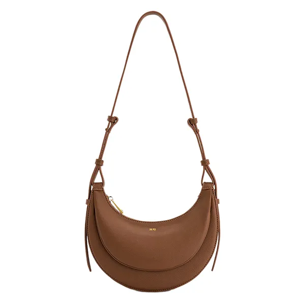 Túi Đeo Chéo Nữ JW Pei Sharon Crossbody Bag Brown Màu Nâu - Túi xách - Vua Hàng Hiệu