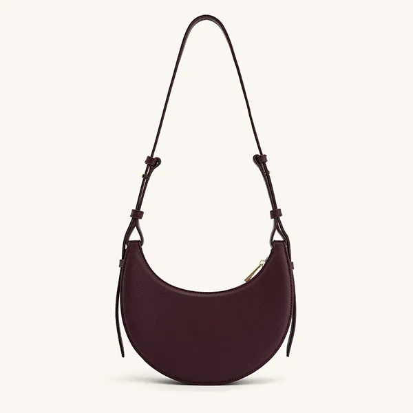 Túi Đeo Chéo Nữ JW Pei Sharon Crossbody Bag Claret Màu Đỏ Nâu