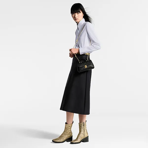 Túi Đeo Chéo Nữ Louis Vuitton LV Nano Madeleine M12144 Màu Đen