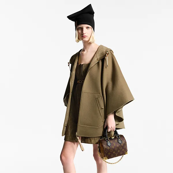 Túi Đeo Chéo Nữ Louis Vuitton LV Speedy Trunk 20 Bag M13146 Màu Nâu/Đen - Túi xách - Vua Hàng Hiệu