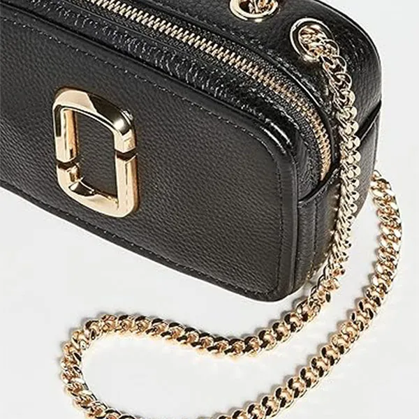 Túi Đeo Chéo Nữ Marc Jacobs Women's The Glam Shot Crossbody Bag Màu Đen