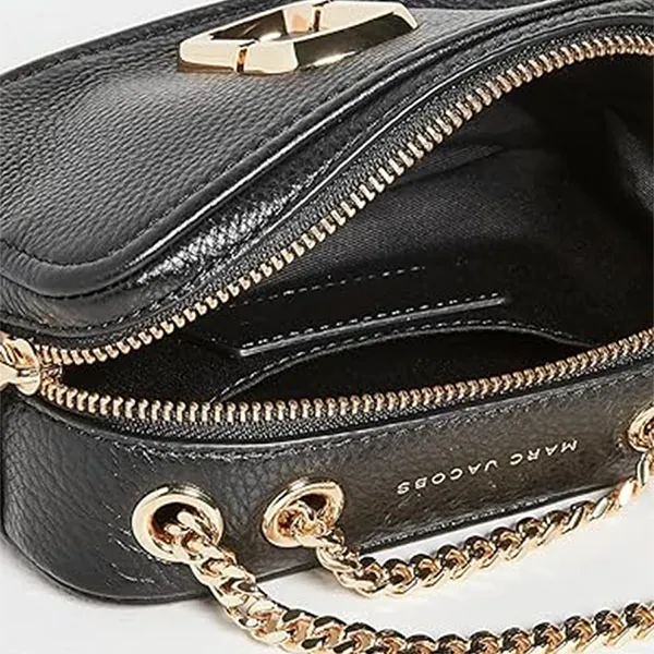 Túi Đeo Chéo Nữ Marc Jacobs Women's The Glam Shot Crossbody Bag Màu Đen