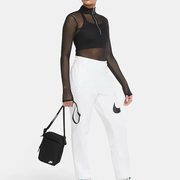 Túi Đeo Chéo Nữ Nike Heritage Crossbody Bag DB0456-010 Màu Đen