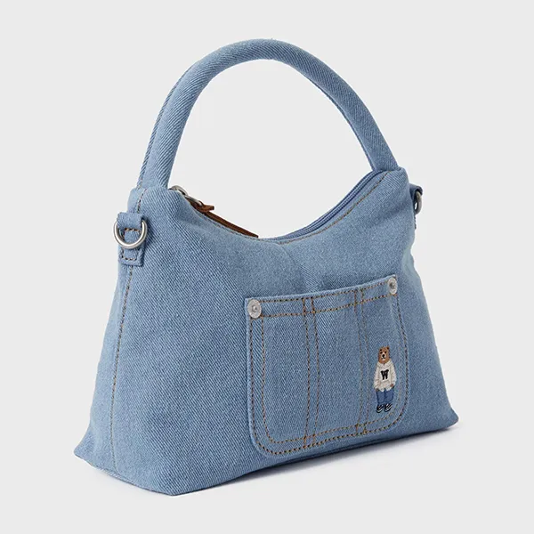Túi Đeo Chéo Nữ WHOAU Steve Hobo Cross Bag Light Blue Màu Xanh Lam Sáng - Túi xách - Vua Hàng Hiệu