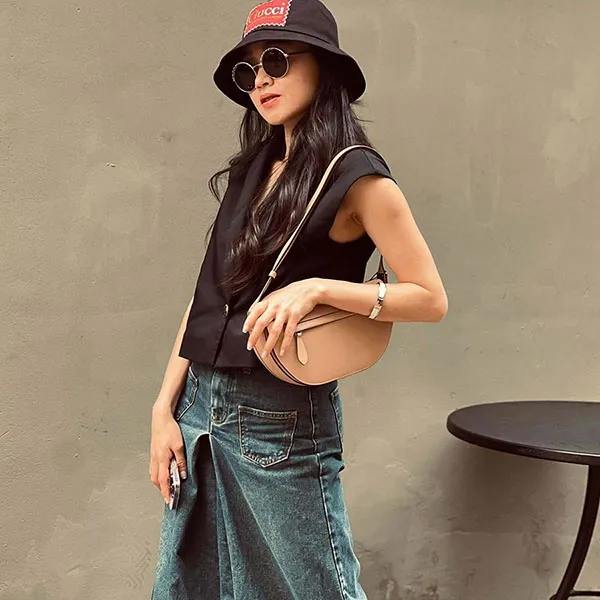 Túi Đeo Vai Nữ Burberry Shoulder Bag 80351381 Màu Be