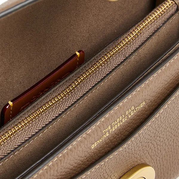 Túi Đeo Vai Nữ Coach Tabby Shoulder Bag 20 In Signature CM546 Dark Stone Màu Xám Nâu - Túi xách - Vua Hàng Hiệu