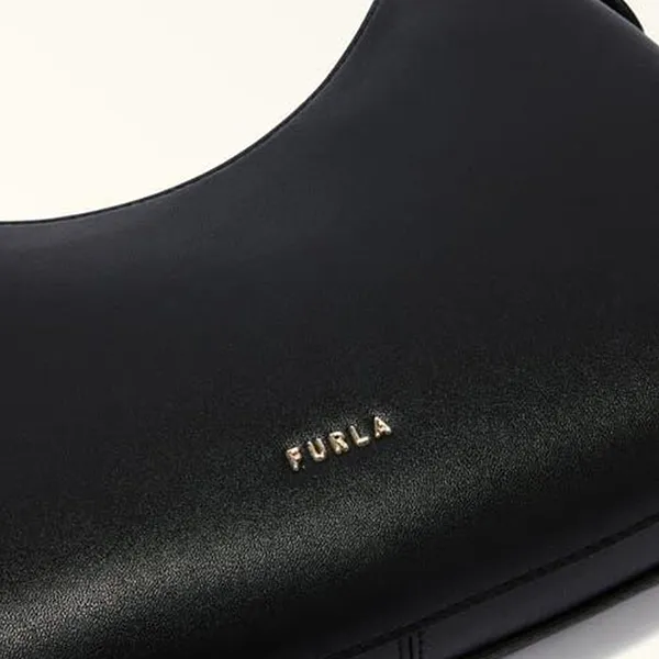 Túi Đeo Vai Nữ Furla Febe Leather Shoulder Bag Màu Đen - Túi xách - Vua Hàng Hiệu