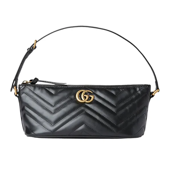 Túi Đeo Vai Nữ Gucci GG Marmont Shoulder Bag Màu Đen - Túi xách - Vua Hàng Hiệu