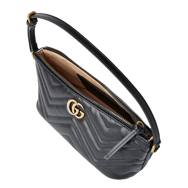 Túi Đeo Vai Nữ Gucci GG Marmont Shoulder Bag Màu Đen - Túi xách - Vua Hàng Hiệu
