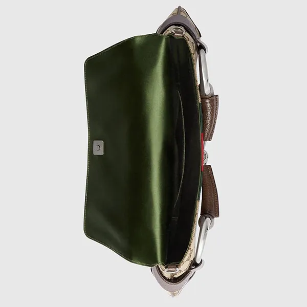 Túi Đeo Vai Nữ Gucci Horsebit Chain Medium Shoulder Bag 764255-FACM2-8747 Màu Be