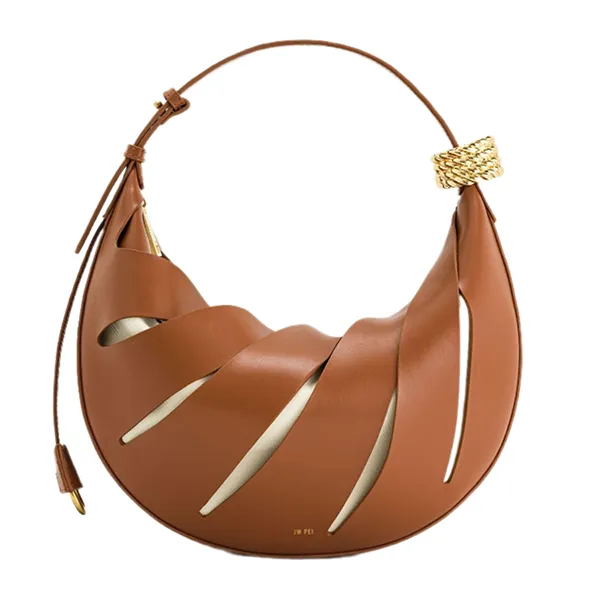 Túi Đeo Vai Nữ Jw Pei Jana Hollow Out Shoulder Bag Brown Màu Nâu - Túi xách - Vua Hàng Hiệu
