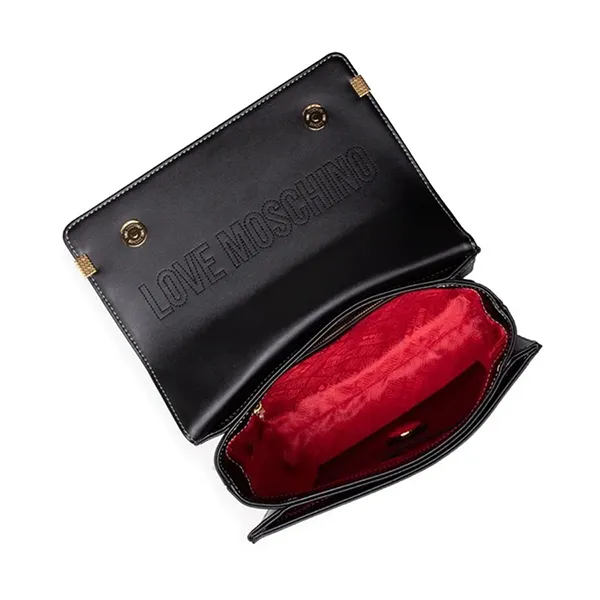 Túi Đeo Vai Nữ Love Moschino Borsetta JC4236PP0DKB0000 Nero Màu Đen