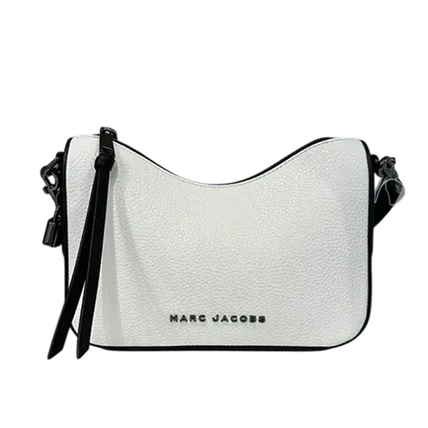 Túi Đeo Vai Nữ Marc Jacobs Small Convertible Shoulder Crossbody Bag Màu Trắng Đen - Túi xách - Vua Hàng Hiệu