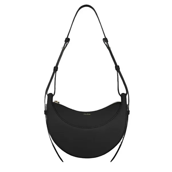 Túi Đeo Vai Nữ Numéro Dix Edition Textured Black Shoulder Bag Màu Đen - Túi xách - Vua Hàng Hiệu
