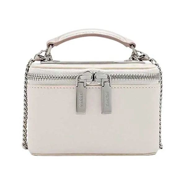 Túi Đeo Vai Nữ Pedro Ari Leather Vanity Case PW4-66500011 Màu Trắng