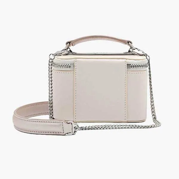 Túi Đeo Vai Nữ Pedro Ari Leather Vanity Case PW4-66500011 Màu Trắng