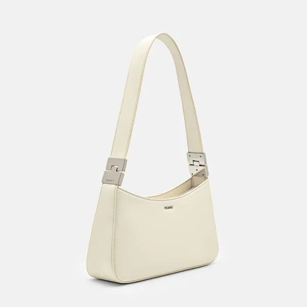 Túi Đeo Vai Nữ Pedro Jatte Shoulder Bag PW2-75210161 Chalk Màu Trắng - Túi xách - Vua Hàng Hiệu