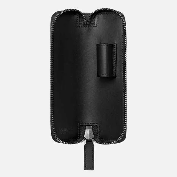 Túi Đựng Bút Montblanc 1-Pen Pouch MB128636 Màu Đen - Bút viết - Vua Hàng Hiệu