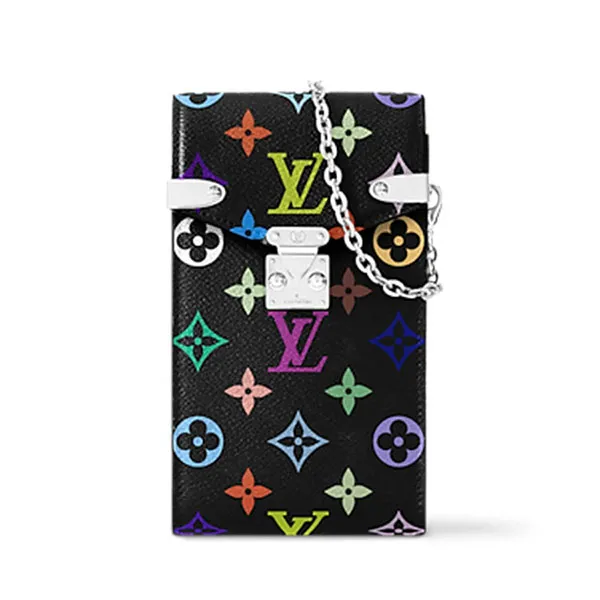 Túi Đựng Điện Thoại Louis Vuitton LV x TM Phone Pouch Métis M14098 Màu Đen Hoạ Tiết - Túi xách - Vua Hàng Hiệu
