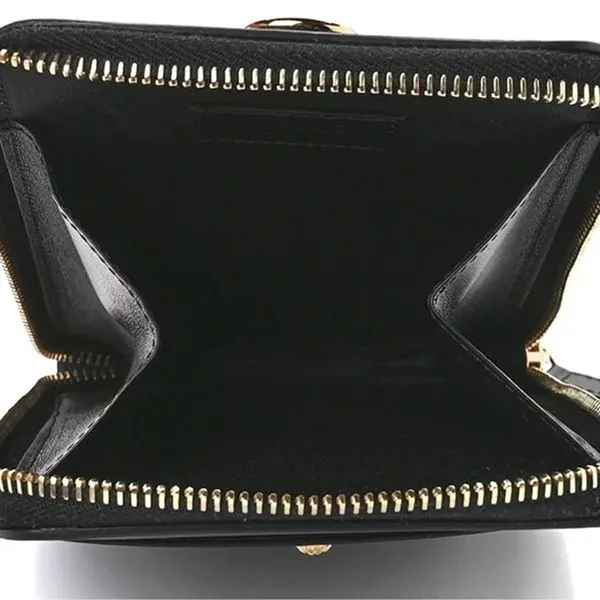 Túi Đựng Điện Thoại Versace Leather Medusa Logo Crossbody Bag Màu Đen - Túi xách - Vua Hàng Hiệu