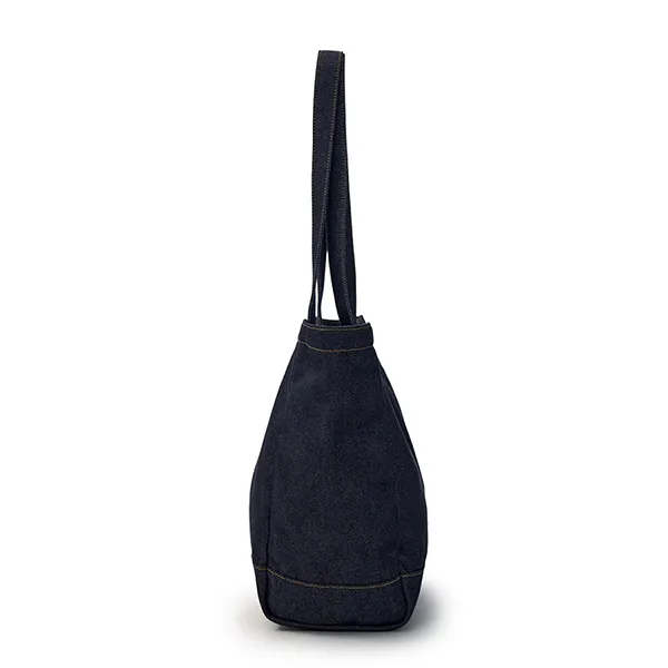 Túi Tote MLB Vintage Lettering Denim Shopper Bag New York Yankees 3AORV025N-50INS Màu Xanh Navy - Túi xách - Vua Hàng Hiệu