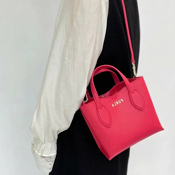 Túi Tote Nữ Furla Outlet Era Mini Leather Màu Đỏ