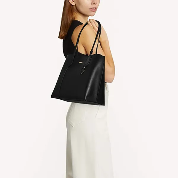 Túi Tote Nữ Furla Vittoria L Bag Màu Đen - Túi xách - Vua Hàng Hiệu