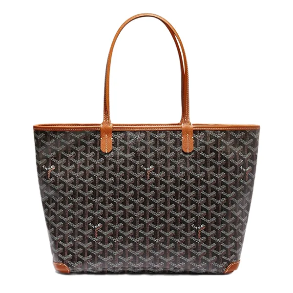 Túi Tote Nữ Goyard Artois PM Tote Bag Màu Đen Nâu N-QL - Túi xách - Vua Hàng Hiệu