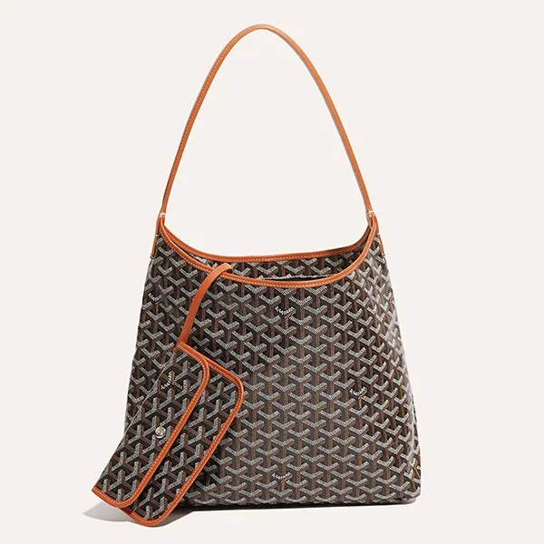 Túi Tote Nữ Goyard Bohème Hobo Bag Màu Nâu