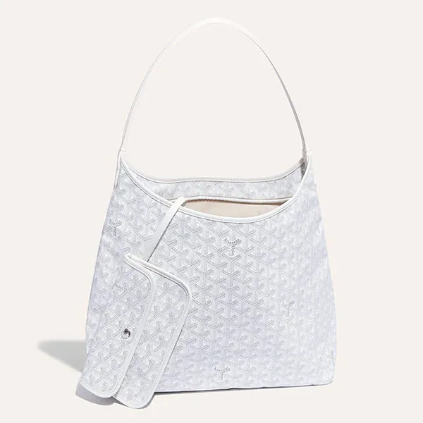Túi Tote Nữ Goyard Bohème Hobo Tote Bag Màu Trắng N-QL - Túi xách - Vua Hàng Hiệu