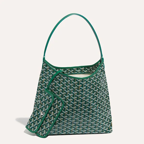 Túi Tote Nữ Goyard Bohème Hobo Bag Green Màu Xanh Lá
