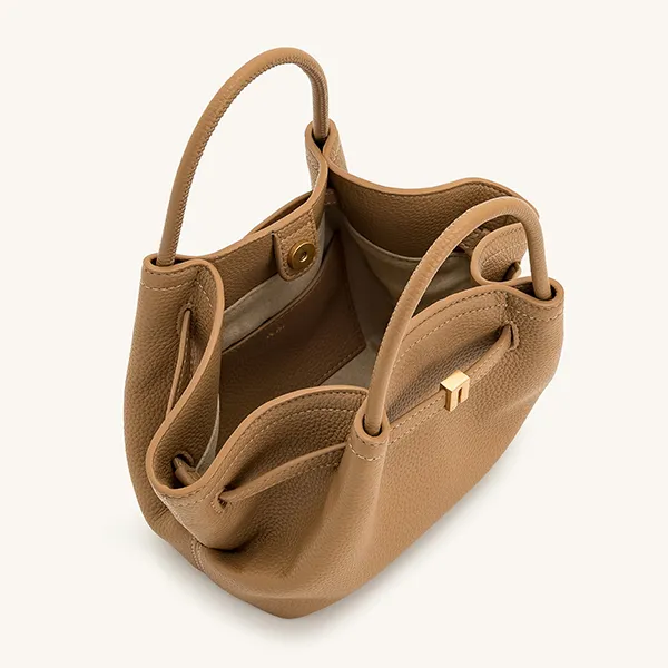 Túi Tote Nữ JW Pei Hana Mini Tote Bag Latte Color Màu Nâu Nhạt