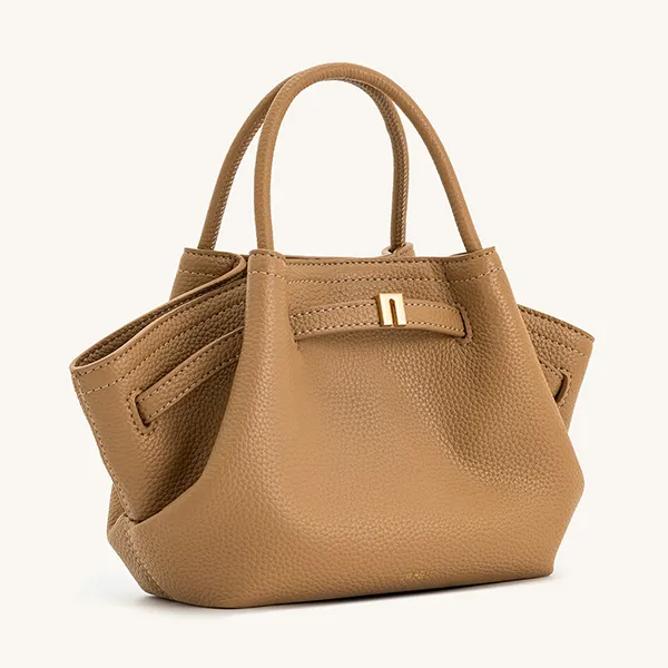 Túi Tote Nữ JW Pei Hana Mini Tote Bag Latte Color Màu Nâu Nhạt