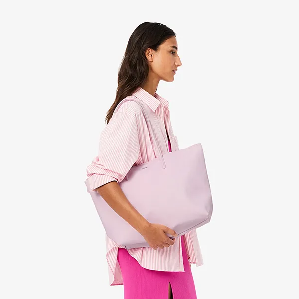 Túi Tote Nữ Lacoste Large L.12.12 Concept NF1888PO Màu Hồng