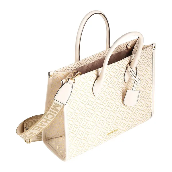 Túi Tote Nữ Michael Kors MK 45908942WV Màu Kem