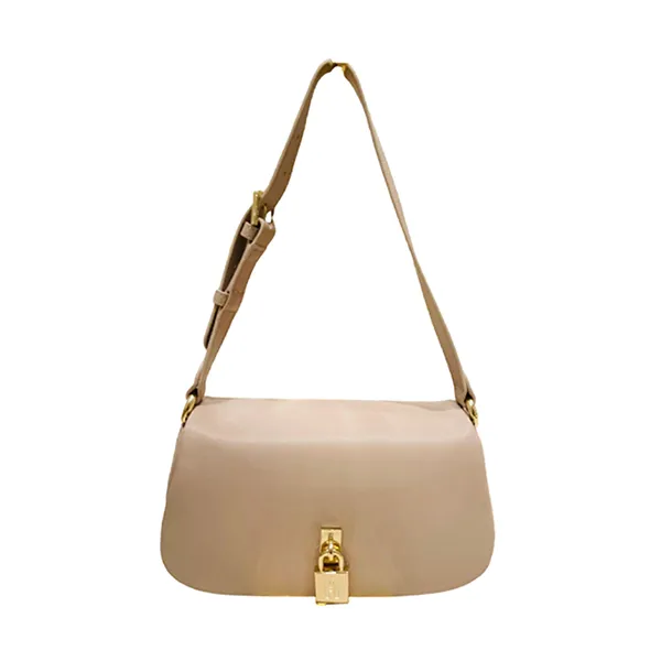 Túi Xách Furla Artemis Model Small Leather Shoulder Bag In Powder Màu Nude
