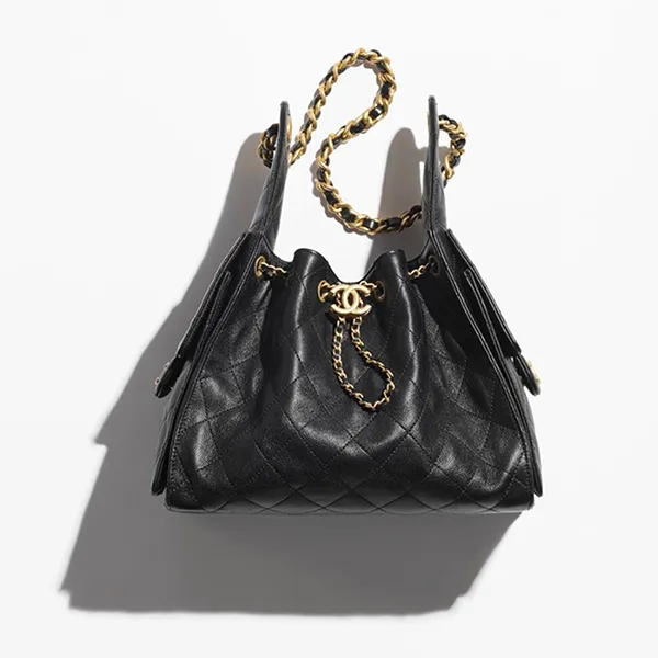 Túi Xách Nữ Chanel Small Hobo Bag Black Caviar Antique Gold Hardware Màu Đen - Túi xách - Vua Hàng Hiệu